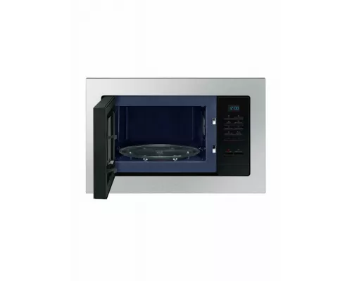 Встраиваемая микроволновая печь Samsung MS23A7013AT/BW серебристый/черный