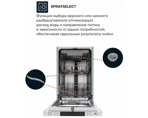 Встраиваемая посудомоечная машина MILLEN MDW 451