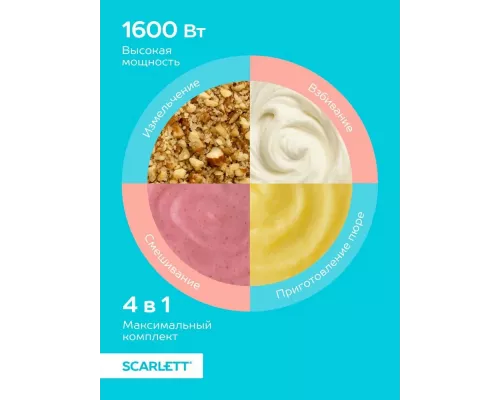 Блендер Scarlett SC-HB42M35 черный