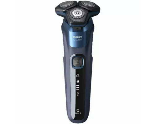 Бритва Philips S5885/35 синий/серебристый