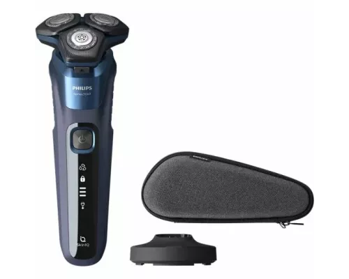 Бритва Philips S5885/35 синий/серебристый
