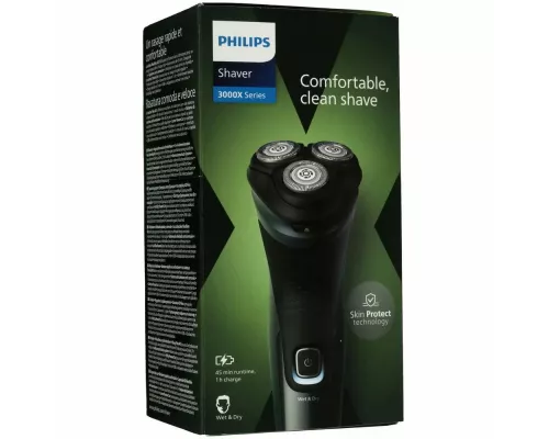 Бритва Philips X3052/00 зеленый