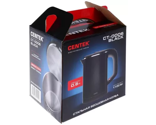 Чайник Centek CT-0006 черный