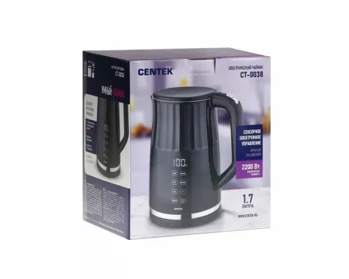 Чайник Centek CT-0038 черный