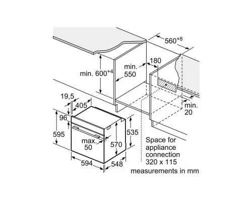 Духовой шкаф Bosch HJG852YT0T