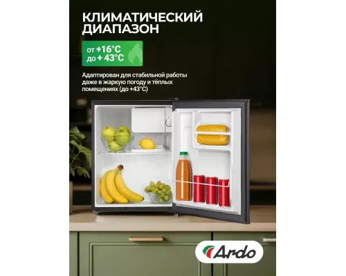 Холодильник ARDO REA24745B2 черный
