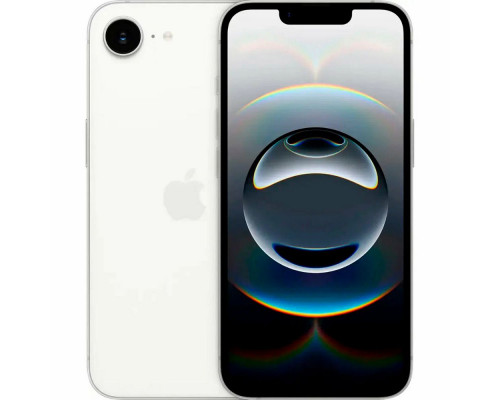 Смартфон Apple iPhone 16e 256GB White (1Sim) Смартфон Apple iPhone 16e 256GB White (1Sim)