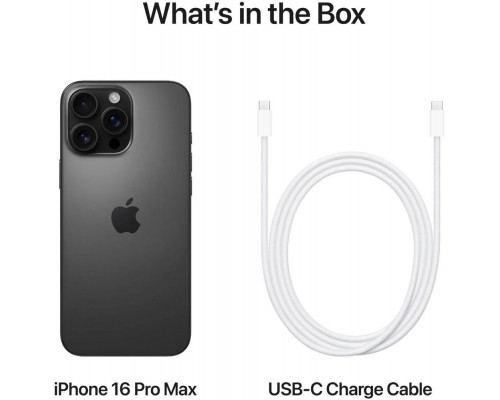 Смартфон Apple iPhone 16 Pro Max 1TB Black Titanium (2Sim) Смартфон Apple iPhone 16 Pro Max 1TB Black Titanium (2Sim)