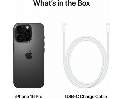 Смартфон Apple iPhone 16 Pro 128GB Black Titanium (2Sim) Смартфон Apple iPhone 16 Pro 128GB Black Titanium (2Sim)
