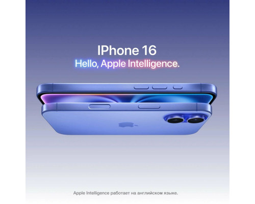 Смартфон Apple iPhone 16 Plus 128GB Ultramarine (1Sim) Смартфон Apple iPhone 16 Plus 128GB Ultramarine (1Sim)
