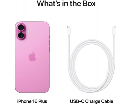 Смартфон Apple iPhone 16 Plus 128GB Pink (1Sim) Смартфон Apple iPhone 16 Plus 128GB Pink (1Sim)