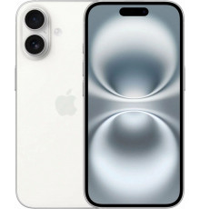 Смартфон Apple iPhone 16 256GB White (1Sim)