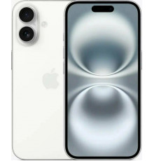 Смартфон Apple iPhone 16 128GB White (1Sim)