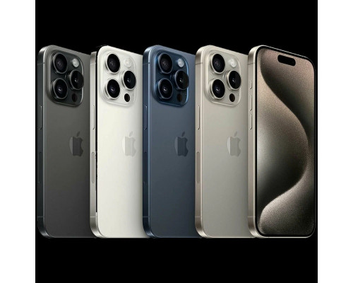 Смартфон Apple iPhone 15 Pro 128GB White Titanium (1Sim) Смартфон Apple iPhone 15 Pro 128GB White Titanium (1Sim)