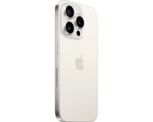 Смартфон Apple iPhone 15 Pro 128GB White Titanium (1Sim) Смартфон Apple iPhone 15 Pro 128GB White Titanium (1Sim)