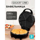 Вафельница Galaxy Line GL 2987 черный
