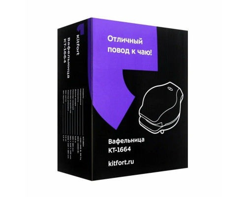 Вафельница Kitfort КТ-1664 Вафельница Kitfort КТ-1664