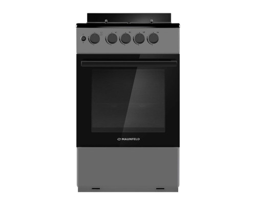 Кухонная плита Maunfeld MGC50GEGR08 серый Кухонная плита Maunfeld MGC50GEGR08 серый