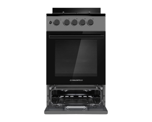 Кухонная плита Maunfeld MGC50GEGR08 серый Кухонная плита Maunfeld MGC50GEGR08 серый