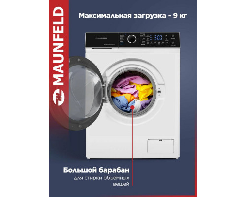 Стиральная машина Maunfeld MFWM149IWHT белый