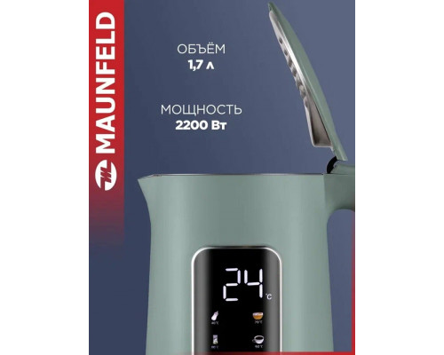 Чайник Maunfeld MGK-635DGN зеленый Чайник Maunfeld MGK-635DGN зеленый