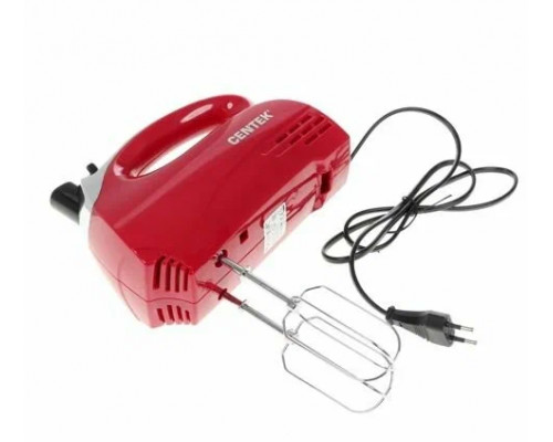 Миксер Centek CT-1118 хром/вишня Миксер Centek CT-1118 хром/вишня