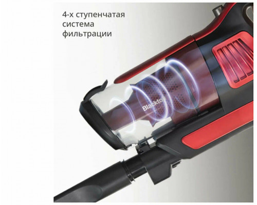 Вертикальный пылесос Blackton Bt VCA1401B Black-Red Вертикальный пылесос Blackton Bt VCA1401B Black-Red