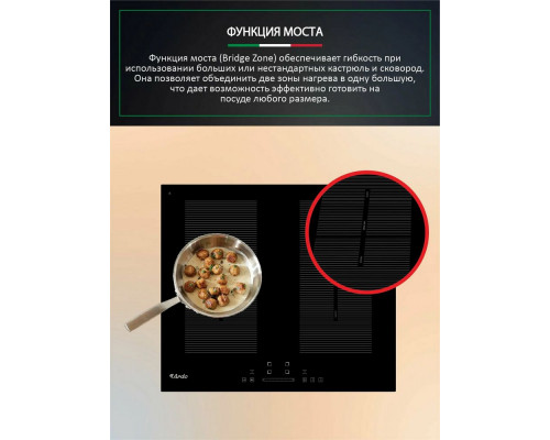 Варочная поверхность ARDO IM64B2FS2 Варочная поверхность ARDO IM64B2FS2
