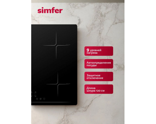 Варочная поверхность Simfer H60I74S024 Варочная поверхность Simfer H60I74S024