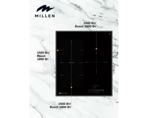 Варочная поверхность MILLEN MIH 452 BL Варочная поверхность MILLEN MIH 452 BL