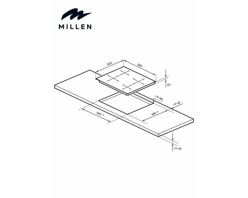 Варочная поверхность MILLEN MIH 601 BL Варочная поверхность MILLEN MIH 601 BL