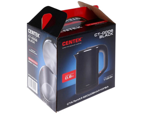 Чайник Centek CT-0006 черный Чайник Centek CT-0006 черный