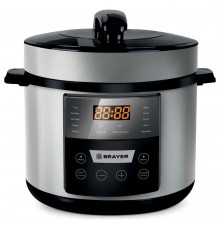 Мультиварка BRAYER BR2400 серебристый