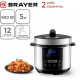 Мультиварка BRAYER BR2400 серебристый