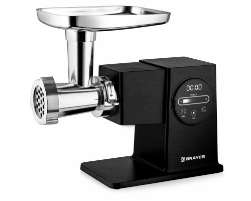 Мясорубка BRAYER BR1611 черный Мясорубка BRAYER BR1611 черный