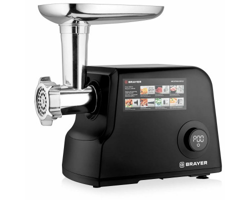 Мясорубка BRAYER BR1612 черный Мясорубка BRAYER BR1612 черный