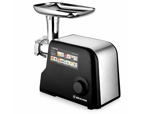 Мясорубка BRAYER BR1612 черный Мясорубка BRAYER BR1612 черный