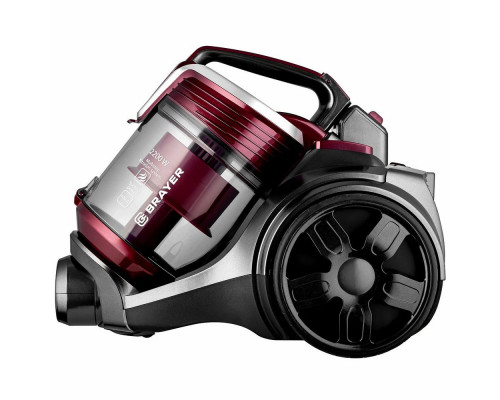 Пылесос BRAYER BR4211 черный/бордовый Пылесос BRAYER BR4211 черный/бордовый