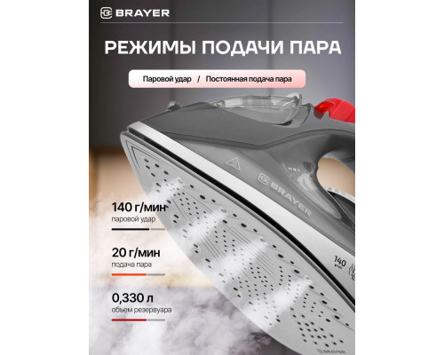 Утюг BRAYER BR4011 Утюг BRAYER BR4011