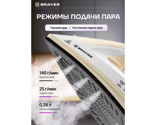 Утюг BRAYER BR4014 Утюг BRAYER BR4014