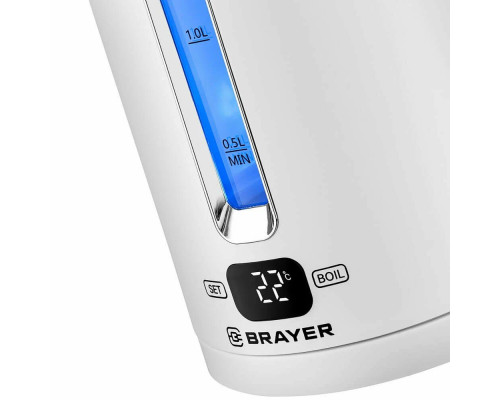 Чайник BRAYER BR6100 белый Чайник BRAYER BR6100 белый