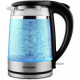 Чайник Hyundai HYK-G3036 черный/прозрачный