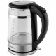 Чайник Hyundai HYK-G3036 черный/прозрачный