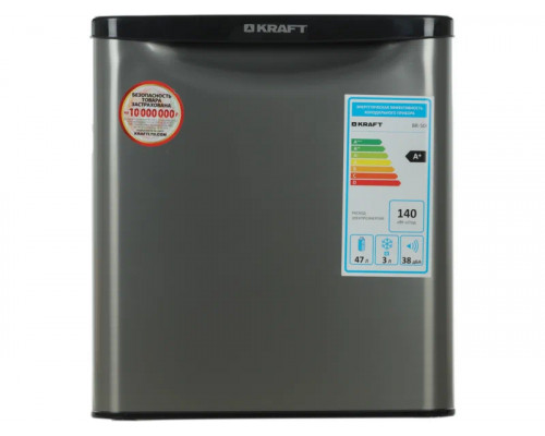 Холодильник Kraft BR 50I серебристый Холодильник Kraft BR 50I серебристый