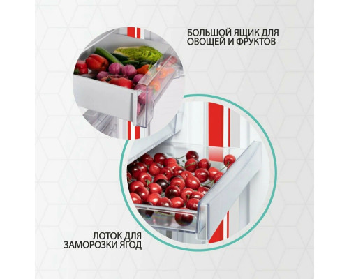 Холодильник Nordfrost NRB 152 R красный Холодильник Nordfrost NRB 152 R красный