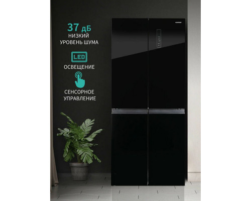 Холодильник Nordfrost RFQ 450 NFGB черный Холодильник Nordfrost RFQ 450 NFGB черный