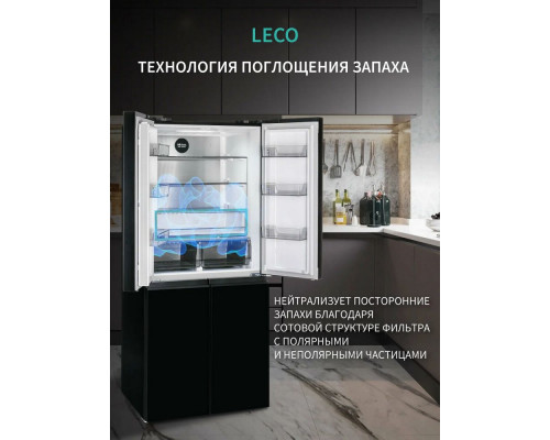 Холодильник Nordfrost RFQ 450 NFGB черный Холодильник Nordfrost RFQ 450 NFGB черный