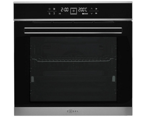 Духовой шкаф Zugel ZOE601X нержавеющая сталь/черный Духовой шкаф Zugel ZOE601X нержавеющая сталь/черный