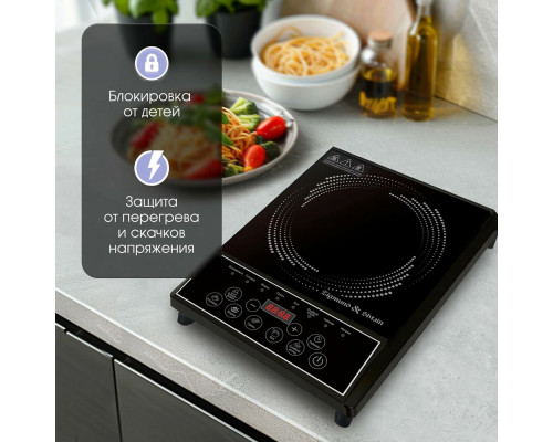 Настольная плита Zigmund & Shtain ZIP-557 Настольная плита Zigmund & Shtain ZIP-557