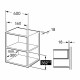Встраиваемая микроволновая печь Korting KMI 820 GNBX